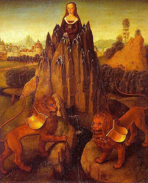 Hans Memling Allegory of Chastity china oil painting image